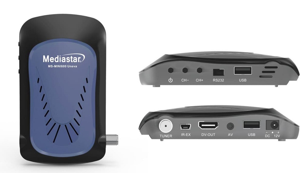 Receptor MEDIASTAR MS-MINI600 UNEVA