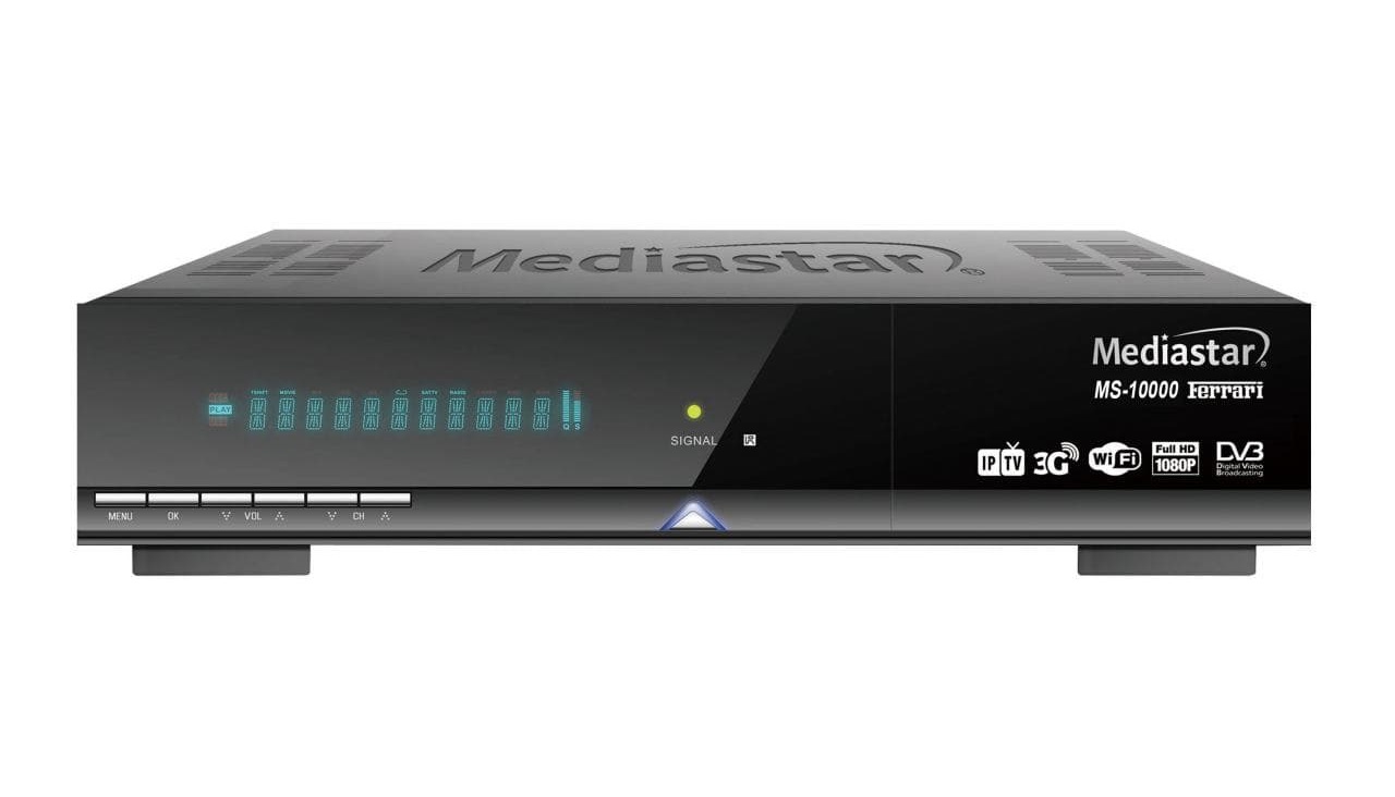 Récepteur MEDIASTAR MS-10000 FERRARI