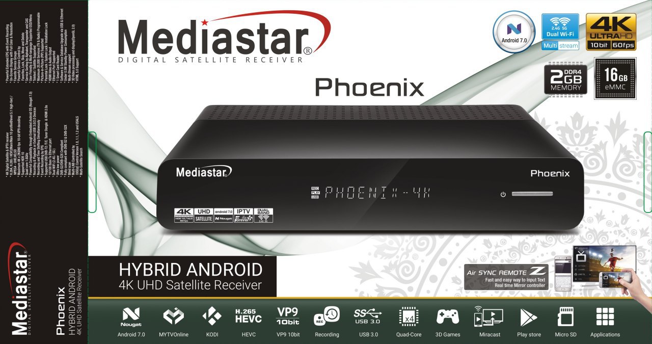 Mediastar Phoenix 4K